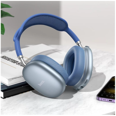 Беспроводные наушники Bluetooth Hoco W55 Blue, Синии