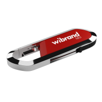 Флеш пам'ять USB 16Gb Wibrand Aligator USB 2.0 Червона