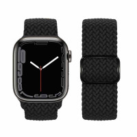 Ремінець Apple Watch 38-41мм Hoco WA05 Ultra-thin Nylon Чорний