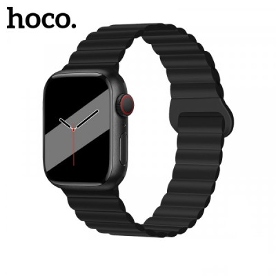 Ремінець Apple Watch 38-41мм Hoco WA22 Чорний