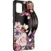 Чохол накладка Flower Rope Samsung A515 (A51) Чорна (M)