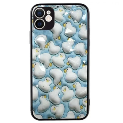 Чохол накладка Prisma Plushie iPhone 11 (Ducks)