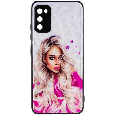 Чохол накладка Prisma Ladies Samsung A037 (A03s) Рожева