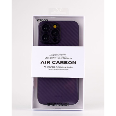 Чохол накладка K-Doo Air Carbon iPhone 14 Pro Темно-фіолетовий