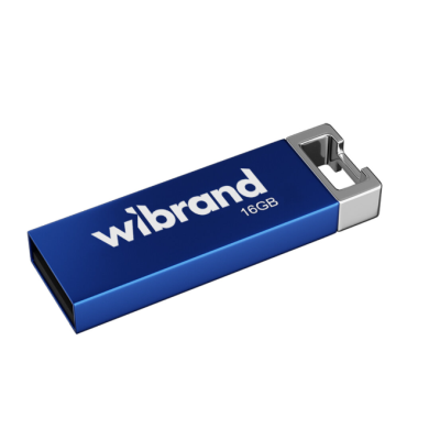 Флеш пам'ять USB 16Gb Wibrand Chameleon USB 2.0 Блакитна