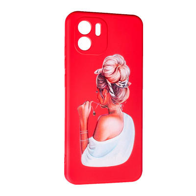 Чехол накладка Art Xiaomi Redmi A1 Девушка