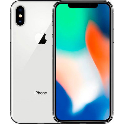 Смартфон Apple iPhone X 256GB Silver, Срібло (Б/В) (Ідеальний стан)