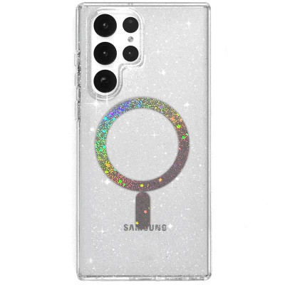 Чохол накладка Eclipse Sparkle (MagFit) Samsung S928 (S24 Ultra) Прозора