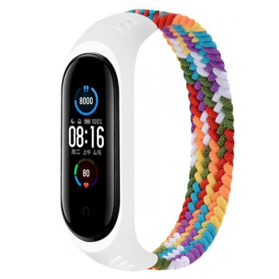 Ремешок Nylon Solo Loop Mi Band 5/6 Красочный