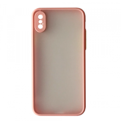 Чохол накладка Gingle Matte iPhone X Рожева