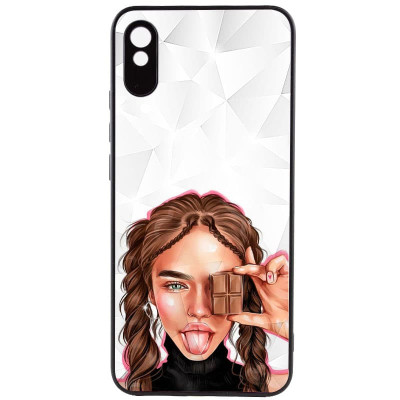 Чохол накладка Prisma Ladies Xiaomi Redmi 9A Шоколад