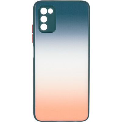 Накладка Glass Rainbow Samsung A125 (A12)/M127 (M12) Кавуновий мохіто