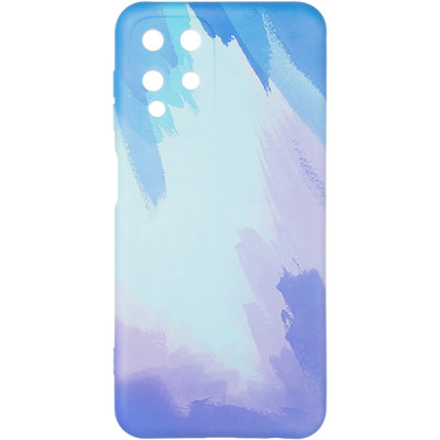 Чохол накладка Watercolor Samsung A225 (A22)/M325 (M32) Синя