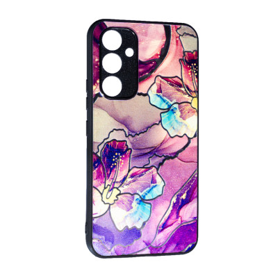 Чохол накладка Marble UV Samsung A346 (A34) Фіолетова